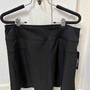 Black Athletic Skirt